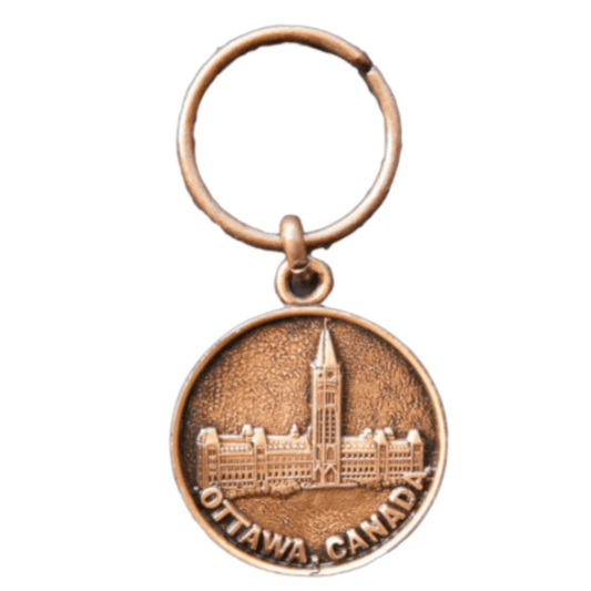 PROVINCIA DE OTTAWA ONTARIO CANADÁ LLAVERO RECUERDO DEL PARLAMENTO LLAVERO
