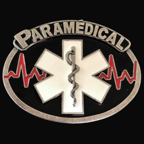 Paramedical French Paramedics EMT Belt Buckle