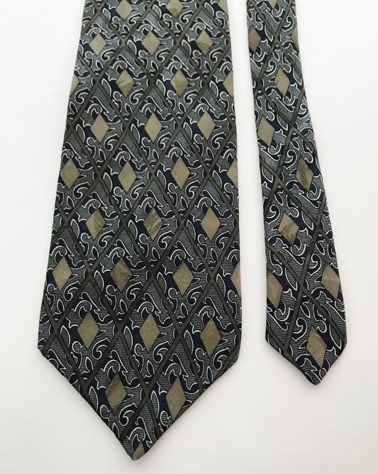 Pier Olivier Classy Fancy Sharp 100% Silk Men's Fashion Neck Tie