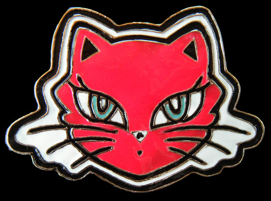 Pussy Cat Kitty Kitten Feline Animal Pet Belt Buckle