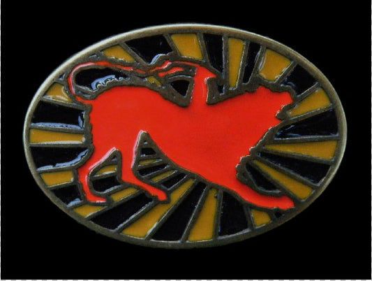 Lion King Cool Animal Fashion Design Belt Buckle