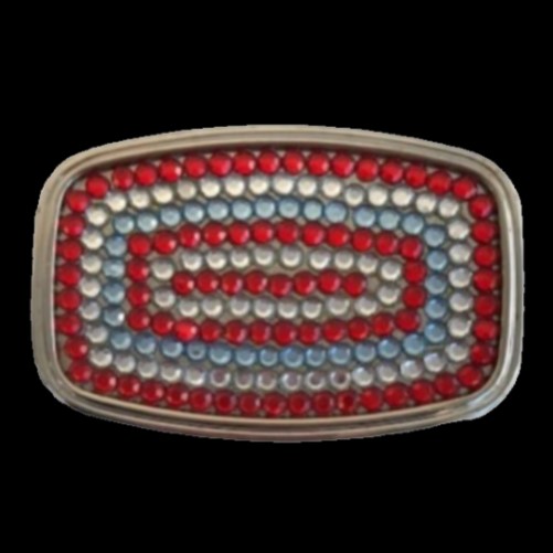 Rhinestones Classy Cool Cinturón Hebilla Boucle De Ceinture