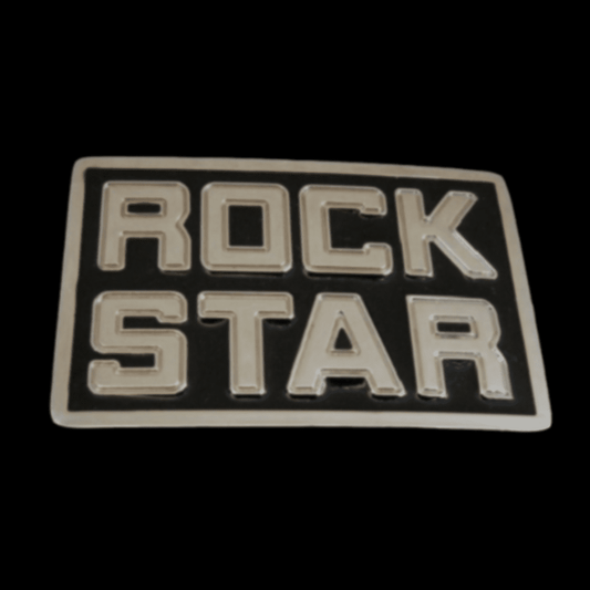 Rock Star Heavy CD Music Band Group Cool Belt Buckle