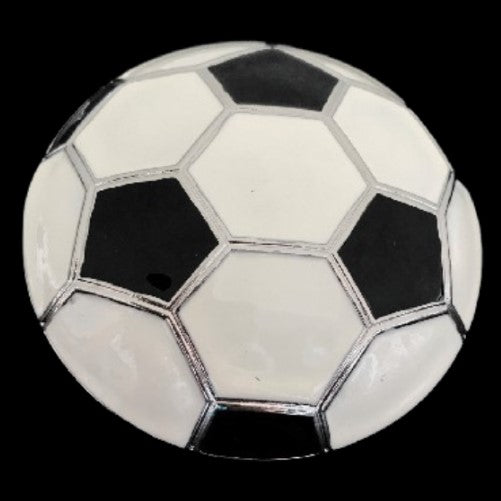 Soccer Ball Sport Game Oversize Belt Buckle