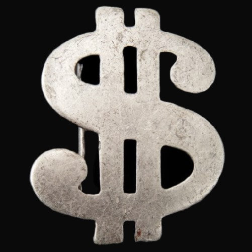 Money. Sign Accessory Money Financial Cash Symbol Dollar Sign Belt Buckle – Cool Buckles Shop ...