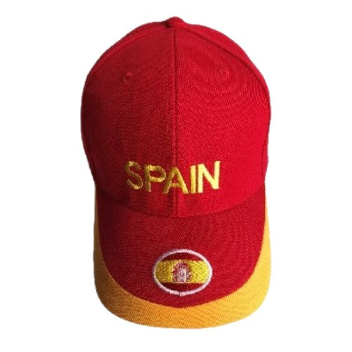 Spain Spanish Espana Soccer Team Baseball Cap Hat