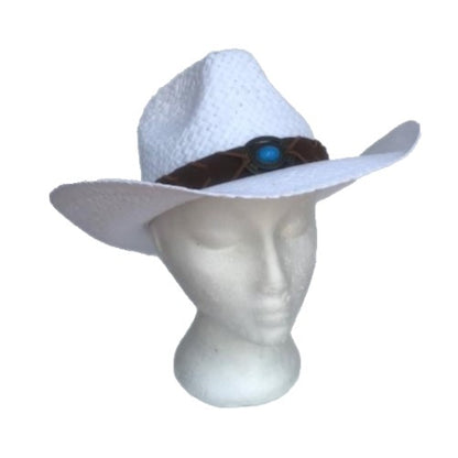 Straw Hat Summer Outdoor Men Women Western Cowboy Breathable Hats