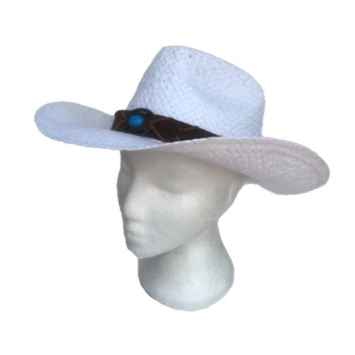 Straw Hat Summer Outdoor Men Women Western Cowboy Breathable Hats