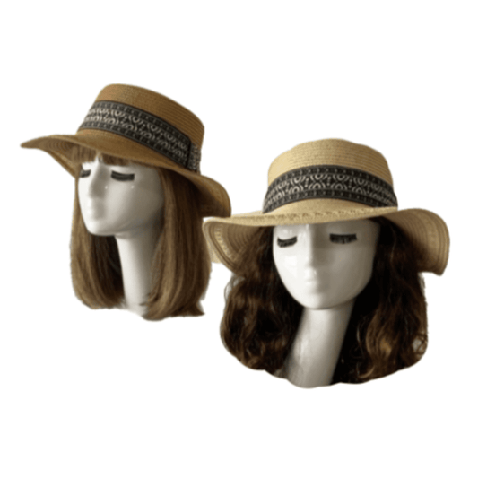 Straw Hat Summer Outdoor Women Western Cowboy Breathable Hats