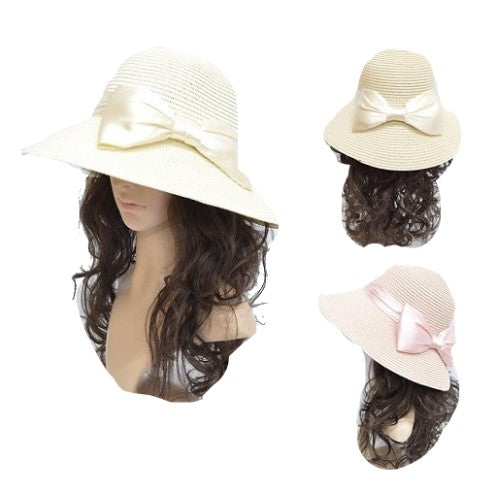 Summer Autumn Floppy Straw Hat Women Ladies Wide Brim Beach Hat Sun Foldable Cap