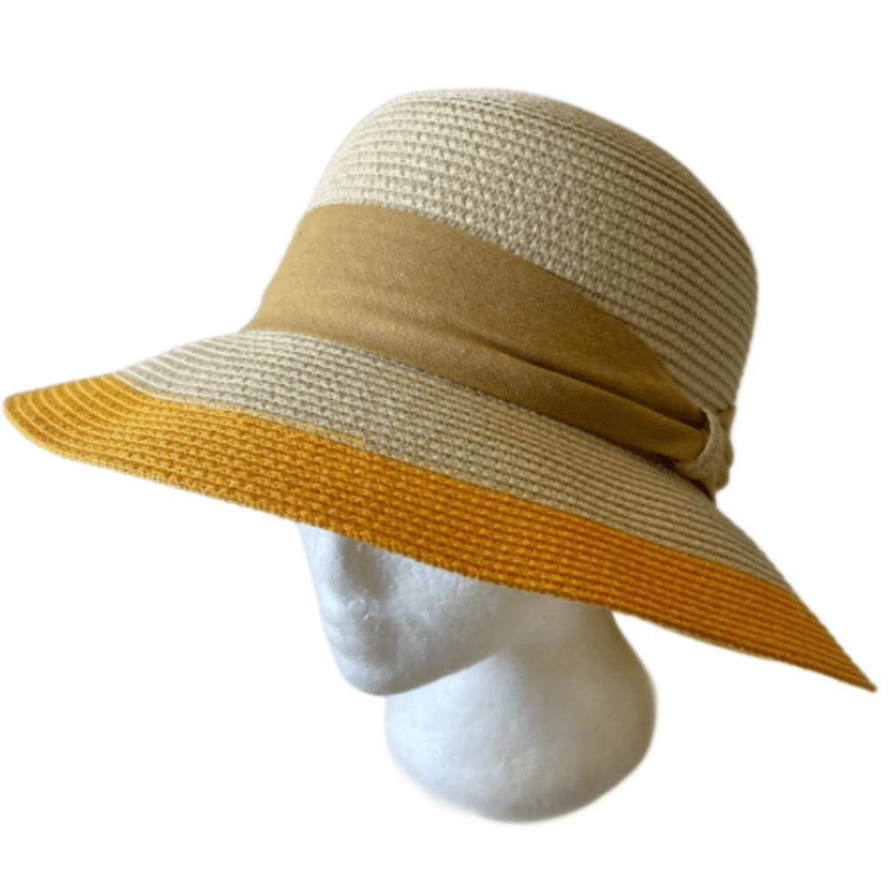 Summer Floppy  Hat Women Ladies Wide Brim Beach Hat Sun Foldable Cap