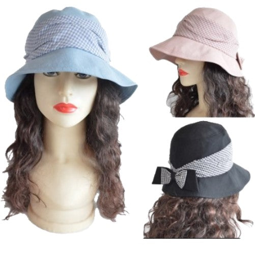 Sun Hats Cap Women Wide Brim Cotton Comfort Gardening Sun Protection Hat