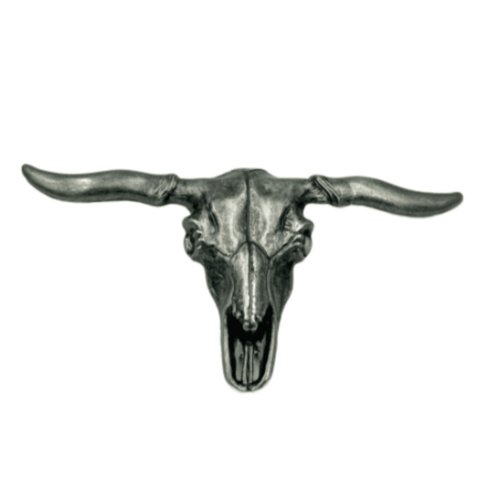 TEXAS LONGHORN BULL SKULL RODEO WESTERN BELT BUCKLE BUCKLES