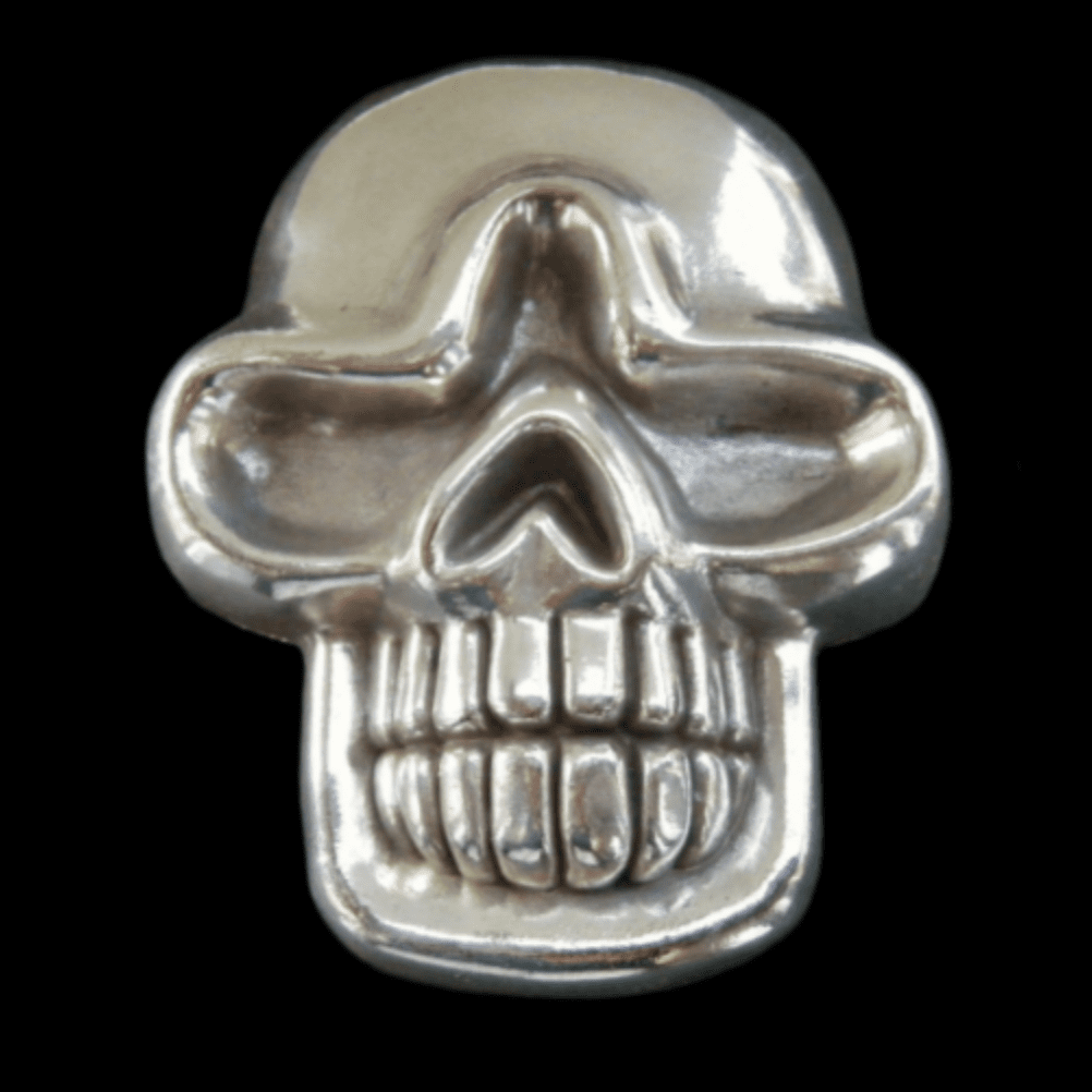 Skull Teeth Halloween Scary Party Big Belt Buckle