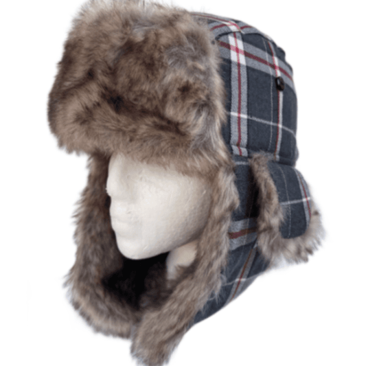 Unisex invierno moda aviador soldado orejeras cálido ruso esquí sombreros piel bombardero