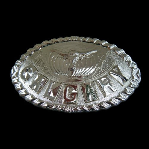 Canada Calgary Stampede Western Longhorn Belt Buckle