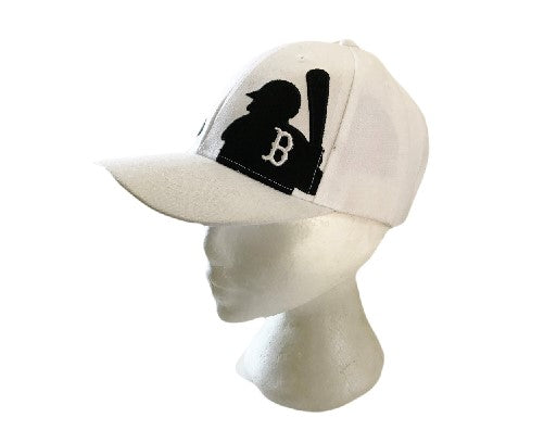 White Baseball Ball Cap Hat All Star Sports Player