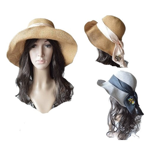 Women Paper Beach Hat Sun Protection Summer Straw Caps Fashion Sun Cover