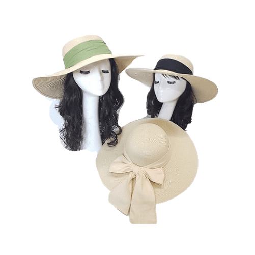 Women's Beach Bucket Hat Sun Protection Summer Caps Fashion