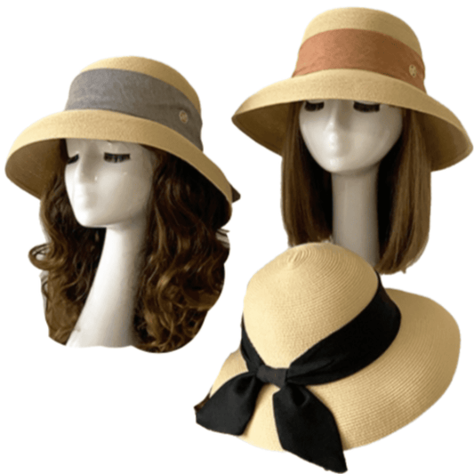 Women's Beach Bucket Hat Sun Protection Summer Caps Fashion